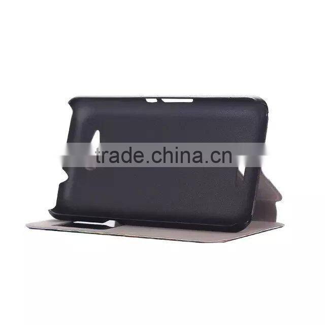 PU sublimation print custom cell phone case for SONY E4 edge