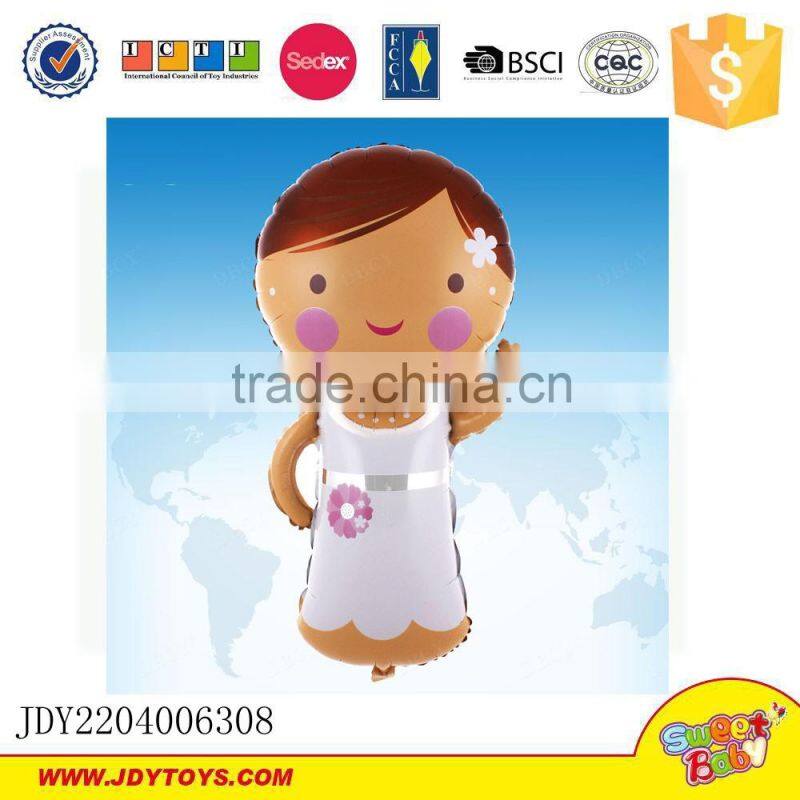 Novelty design 2016 balloon toys 4 round balloon nylon foil balloon