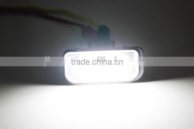 2016 hot sell DC12V-30V license plate led Directly replacement led license plate lamp truck for B enz