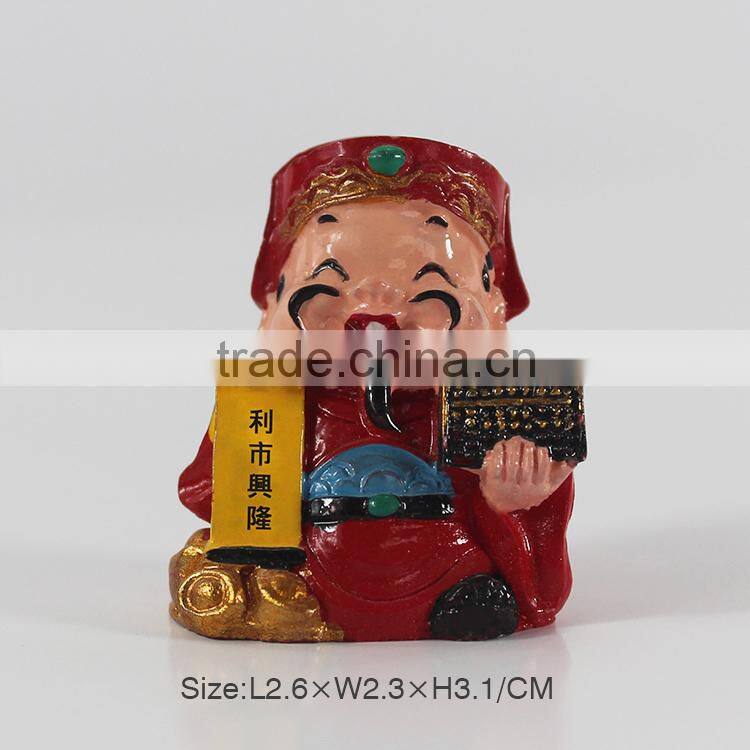 Chinese God of Wealth Figurine Custom Buddha Bobble Head