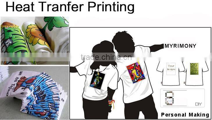 Custom Silk Screen Printing 100% Cotton T- Shirt