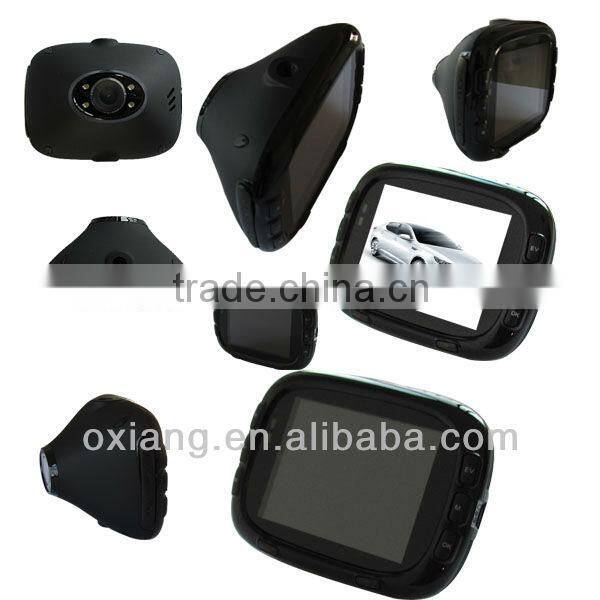 Real time recorder car dvr with screen long time stand by