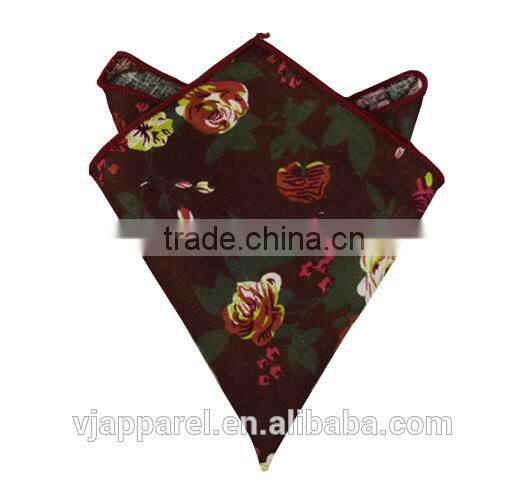 Custom Logo Warner Wedding Pocket Square