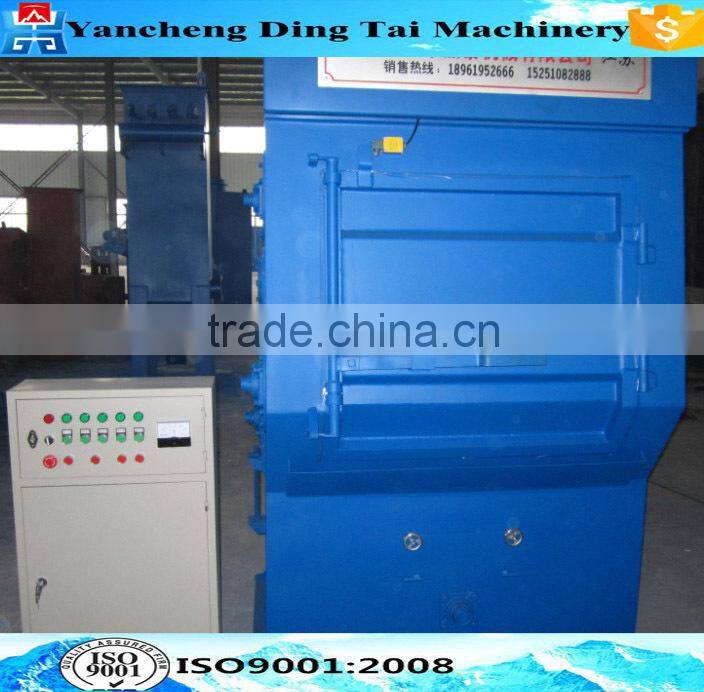 crawler type blasting machinery/Tumble Belt Type Shot blasting Machine is used for removing the sand and the oxided surface of t