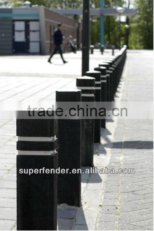 Plastic marine piles