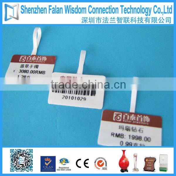 Jewellery barcode labels