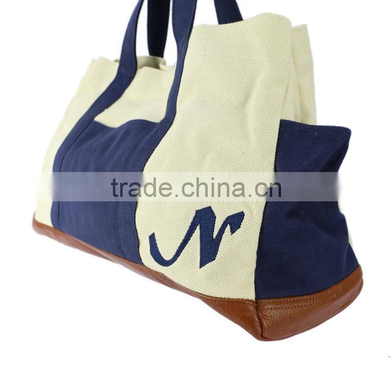 2016 hot sell travel bag customized simple design bag large capacity canvas bag