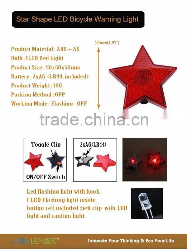 Star Shape Led Safety Strobe light