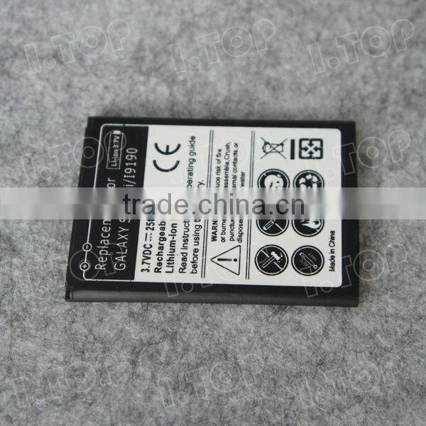 2500mAh Cell Phone battery for Samsung S4 mini i9190
