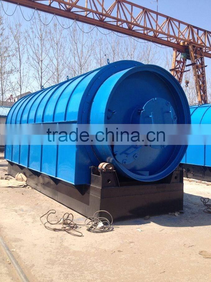 waste tyre pyrolysis production line in 2014