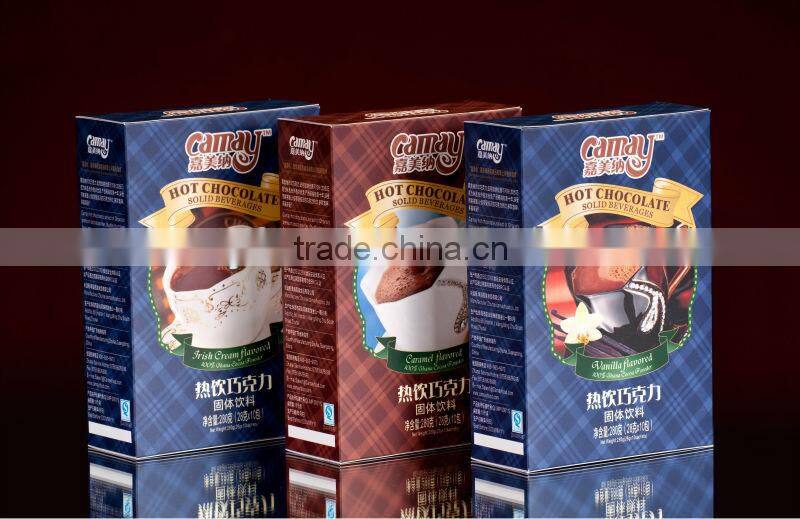 Irish Cream flavored Hot Chocolate