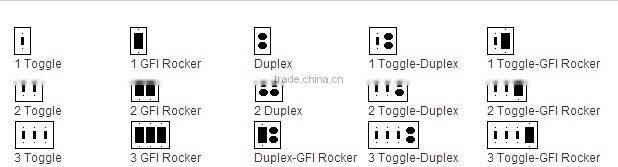 Wall Switch And Socket Saudi Arabia Eletric Socket