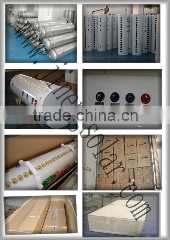 Compact Evacuated- Tube Pressure Solar Water Heater