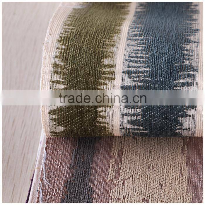 2015 Customize 100% polyester flame retardant chenille sofa fabric and sofa cloth