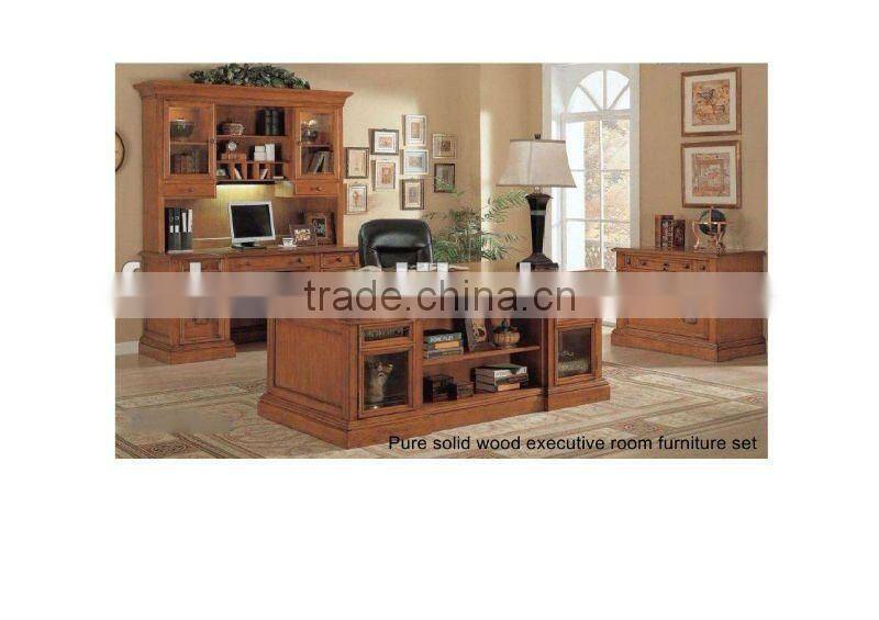 Wood Venner Executive Office Desk,Office Furniture(FOHK-2038)