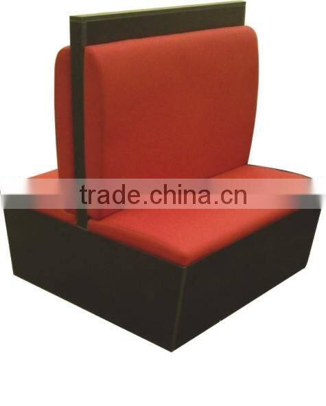 Fastfood Pu Leather Dining Sofa DJ-K813A-H