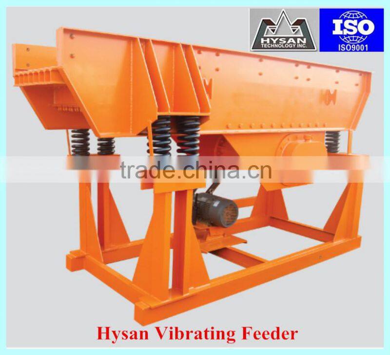 2015 Widely used ZSW linear vibrating grizzly feeder for even and continous feeding