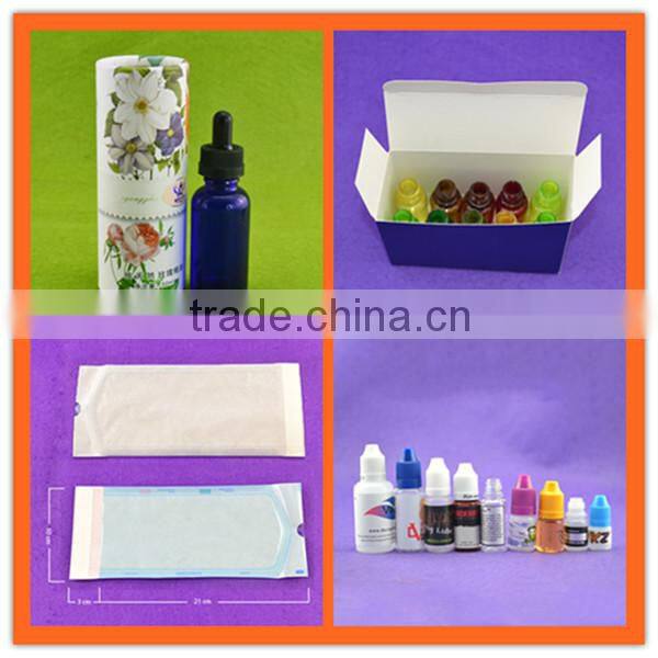 50 mlBoston Round purple glass dropper bottles with childproof dropper