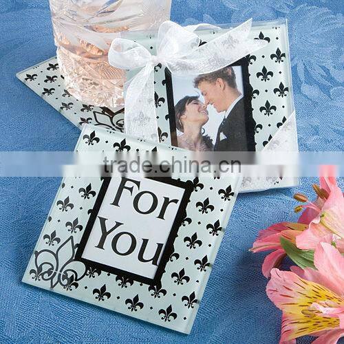 personalized glass coasters wedding,wedding favors glass coaster