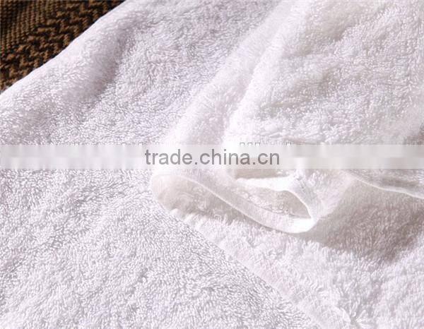 100% Cotton White Embroidery Logo Hotel Collection Towels Egyptian Cotton