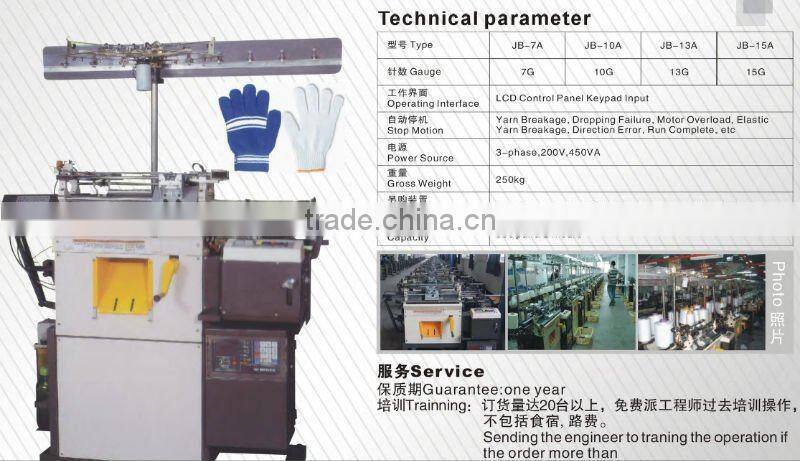 !!! Easy operate " hand glove making machine" made in China (>20 years factory)