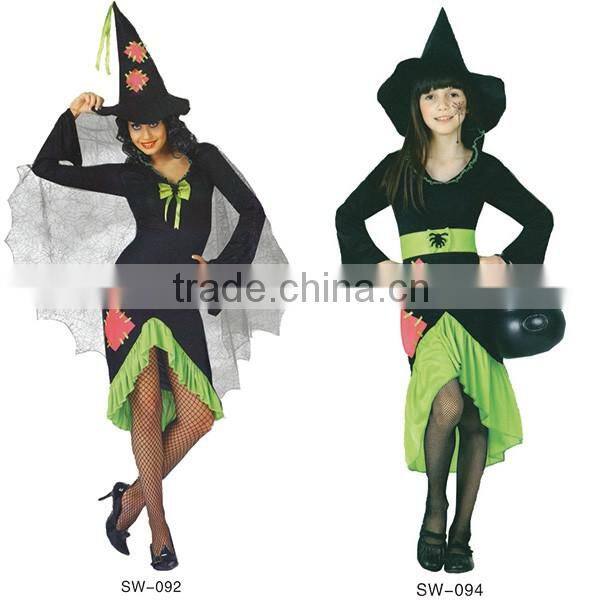 Factory hot sale gothic witch costume