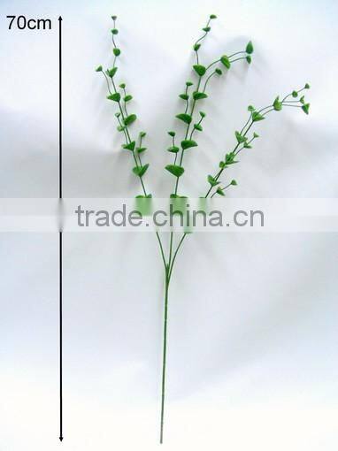 H70cm Green Plastic Garden Plants Artificial Eucalyptus Leaves