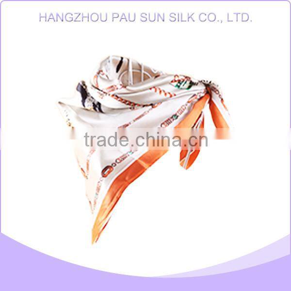 Promotional high quality cheap square shawls