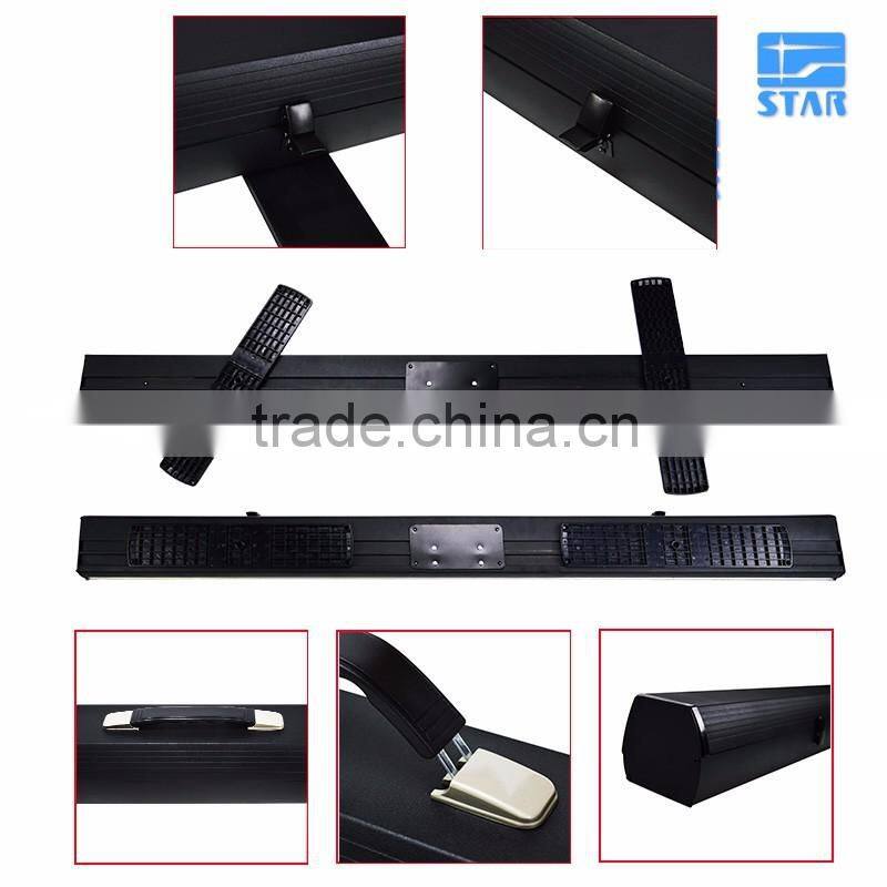 60 Inch 16:9 Floor Pull-up Projection Screen, Portable Projection Screens Easy Carry