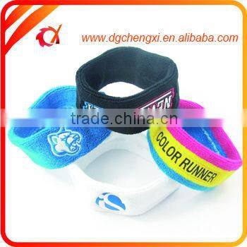 2016 Promotional custom cotton embroidery headband