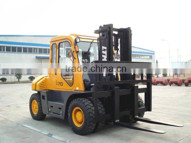 LTMA top quality forklift 7 ton diesel forklift with sealed cab