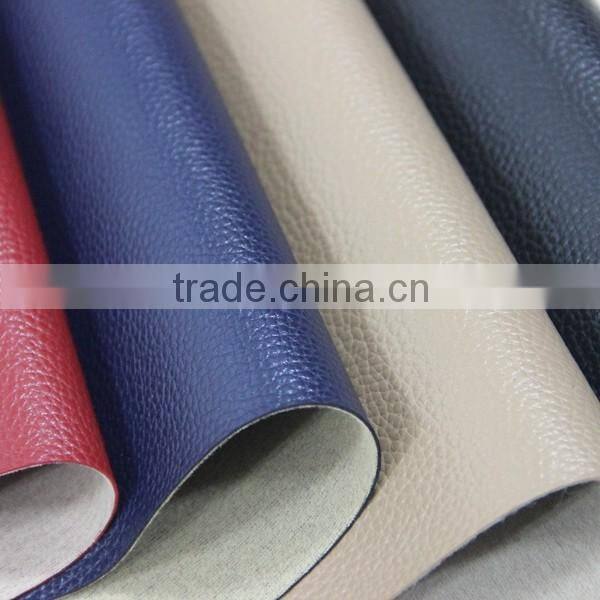 PVC leather fabric for sofa, chair, purse and furniture usage, very strong