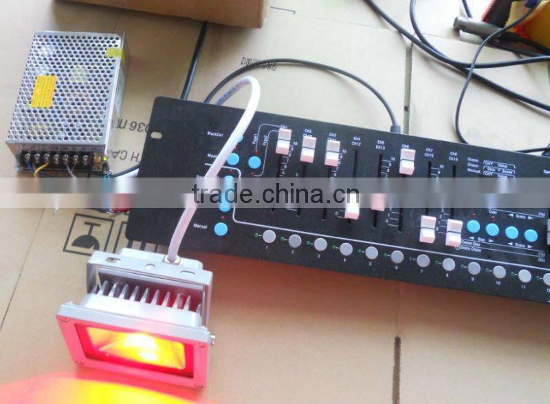 10W RGB DMX flood light,DC12V input