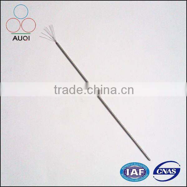 Auqi High Density Armoured Magnesium Oxide Insulated Thermocouple Cable Diameter 6mm