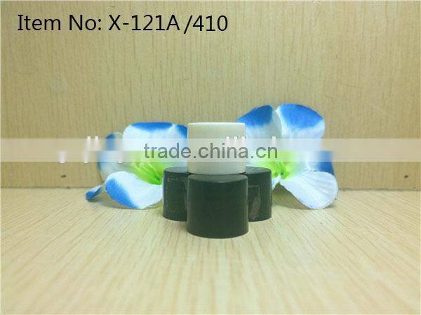 18mm wholesale manufacturer plastic round bottle screw cap lids for shampoo conditioner olive oil detergent
