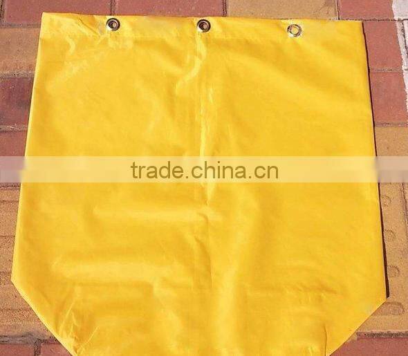 China Supply Housekeeping Stainless Tapered Dirty Linen Truck Trolley,Maid Cart Trolley