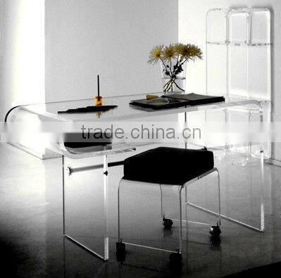 acrylic desk office table computer desk table