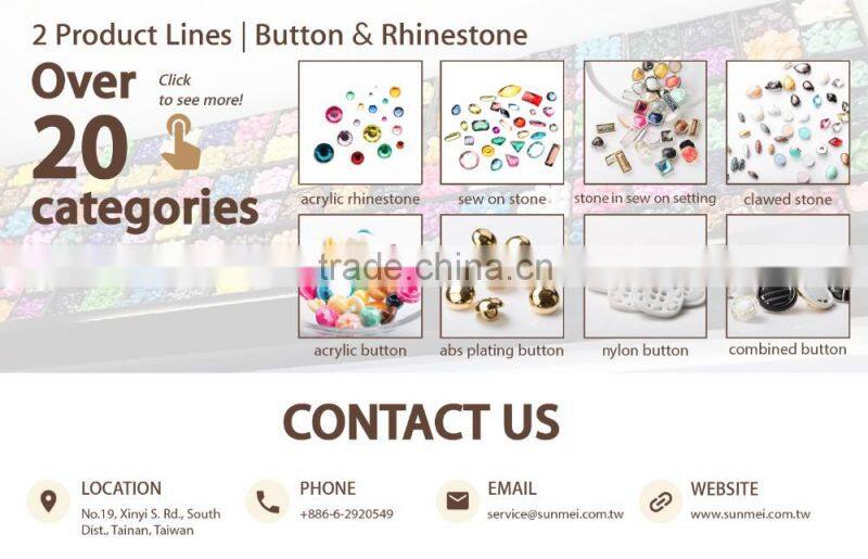 High Brightness Shiny Loose Flat back Acrylic Crystal Stones for Saree