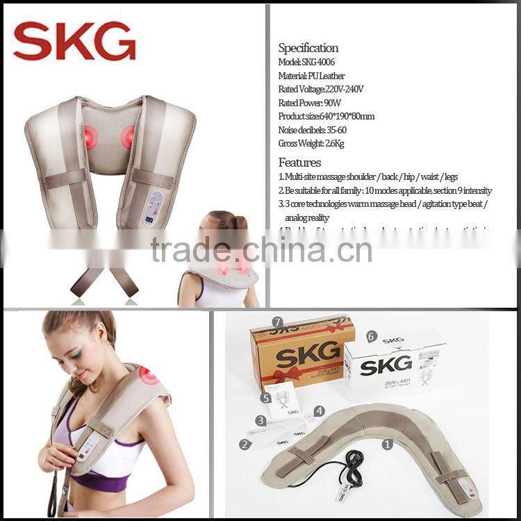 SKG Powerful Neck and Shoulder Tapping Massager