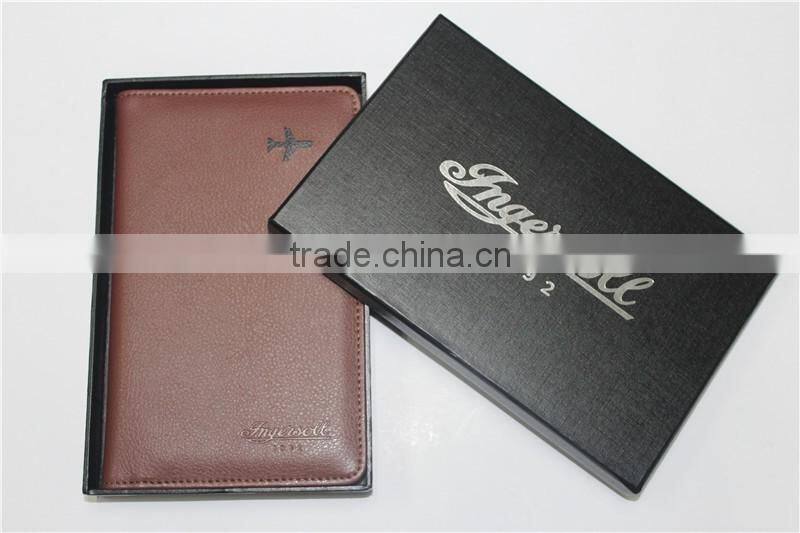 New arrived leather passport holder with multi-function pocket,Beautifully made passport cover/travel wallet with custom logo