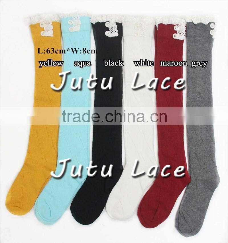 2015 newest artificial keep warm foot collar, christmas decoration fashion socks