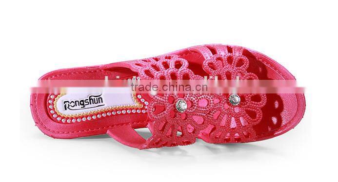 Circle design Rivet Rhinestone decoration shoes buckles
