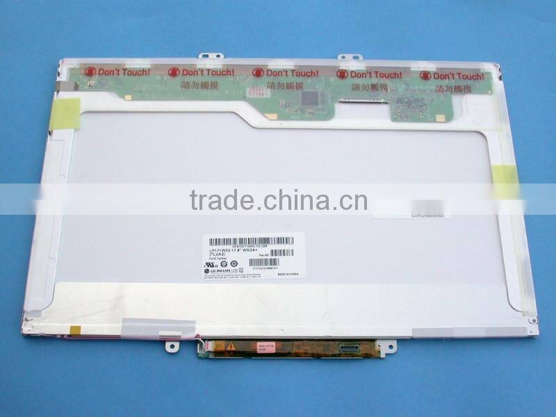 USED Laptop LCD Screen for 17.1 CCFL LP171WX2 Panel
