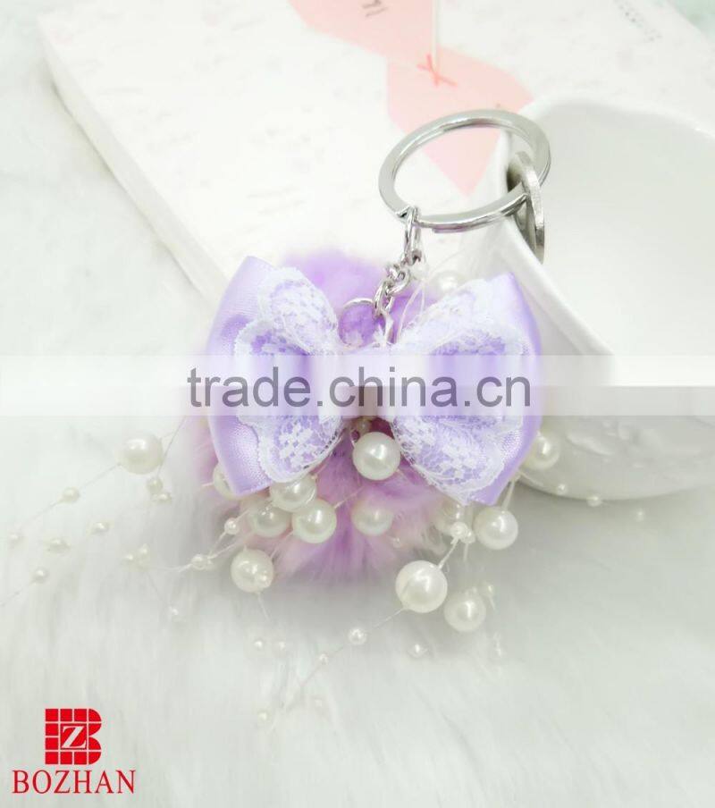 Beautiful handbag decoration keychain for gift