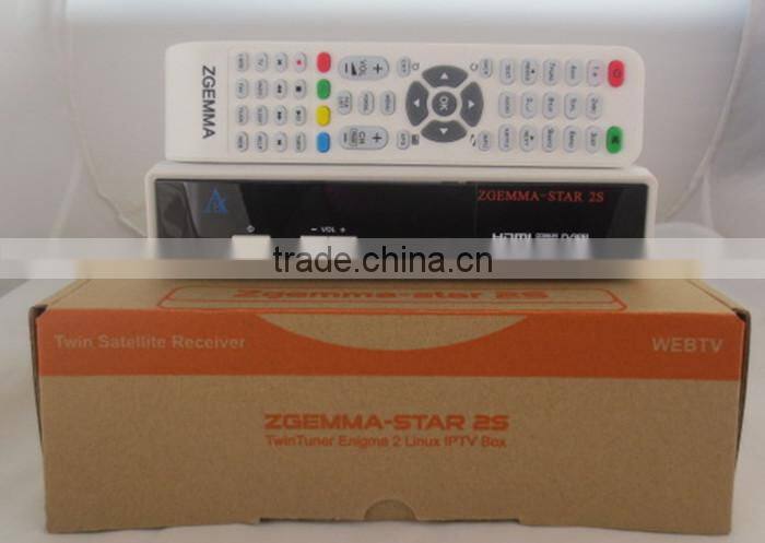 Enigma2 Zgemma Star 2s HD satellite tv receiver Linux OS with internet connection with 2-3 days fast shipping