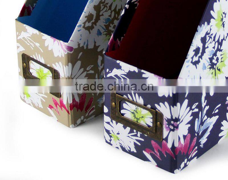 Fashion handmade file decoration folder paper file holder file decoration with school file