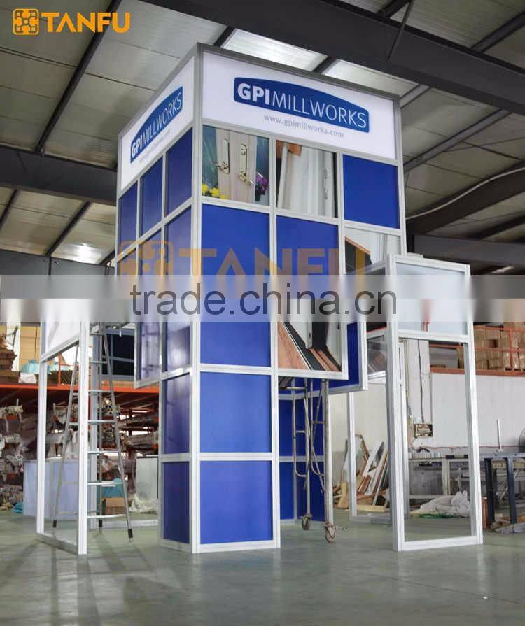 TANFU 10m x 10m Exhibition Display Design for Trade Show
