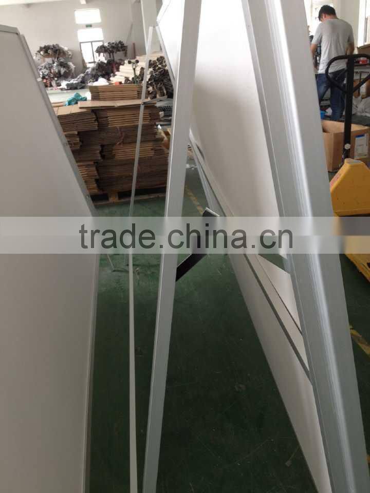 outdoor portable aluminum pavement sign stand, A frame sign, poster stand