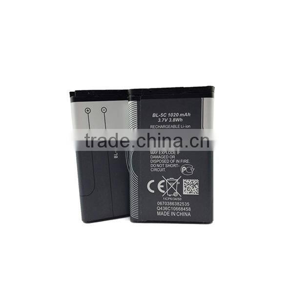 Small aa Battery batteries akku for Nokia BL-5C 1000/101/1010/1100/1108