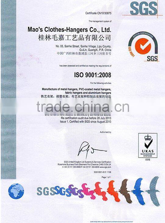 Aluminum hanger,hotel hanger,coat hanger,suit hanger Rack Wardrobe